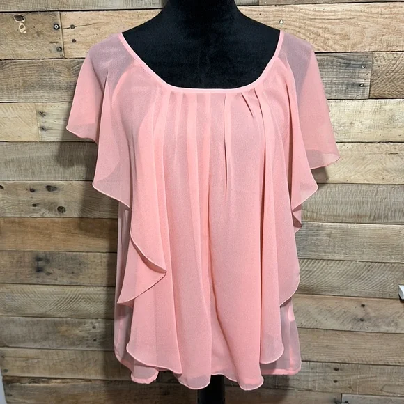 Tunic H&M Sheer Rose Taille S - Neuve Avec étiquettes, Léger Et Transparent, Parfaite Pour L'été Décontracté